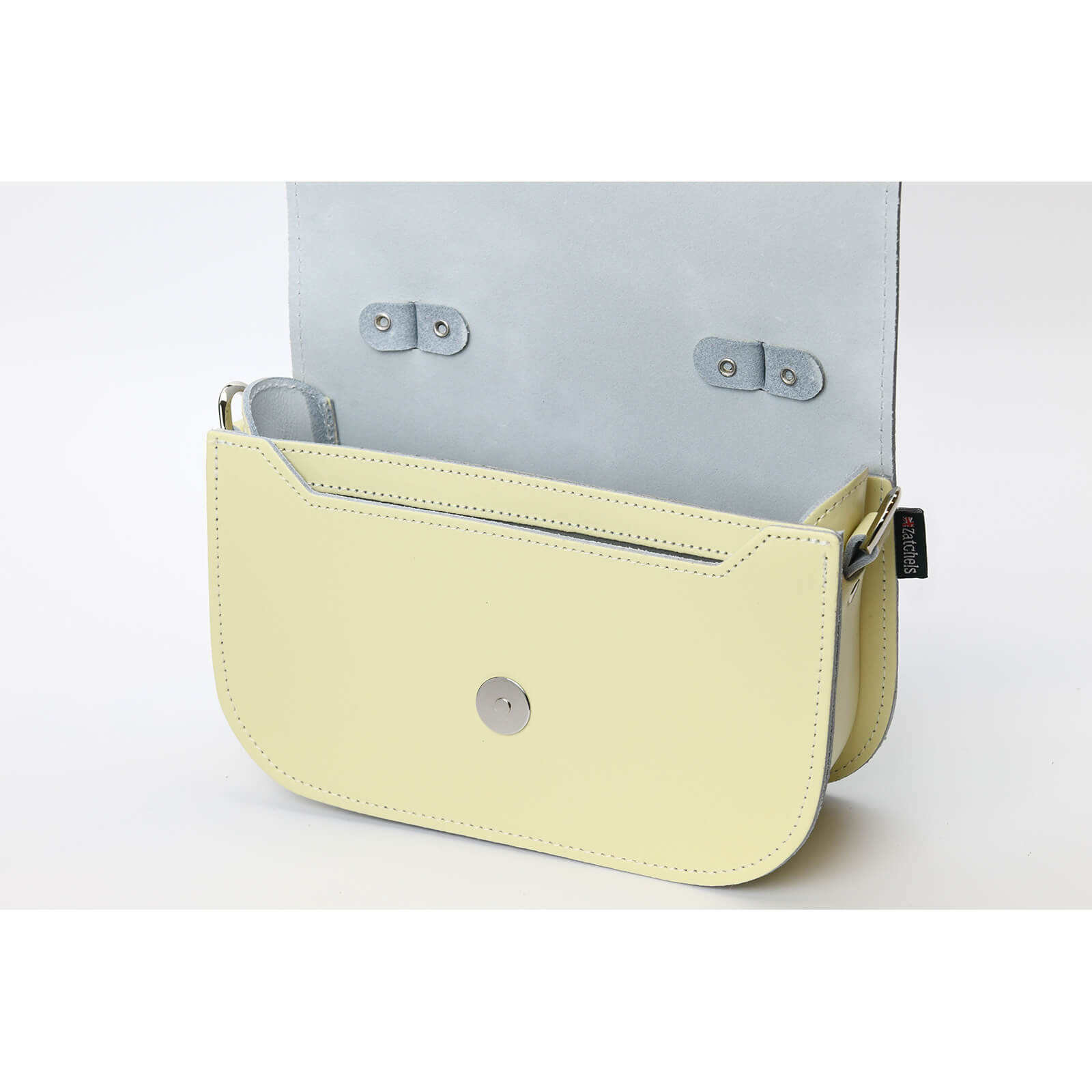 Aura Handmade Leather Bag in Cream