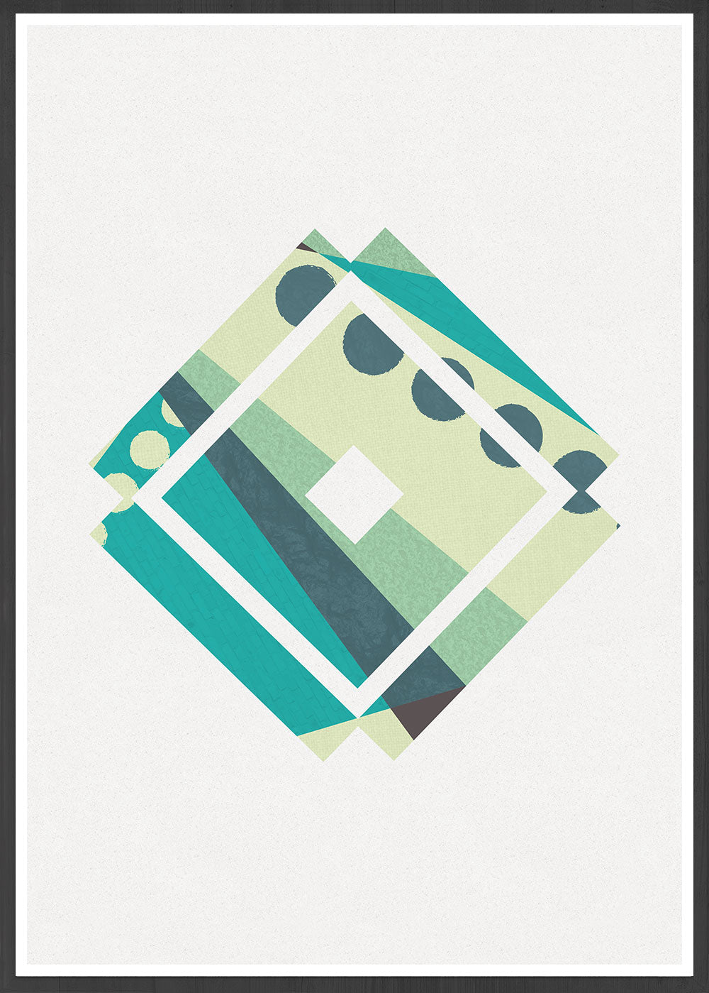 Geometric Poster Print Wall Art