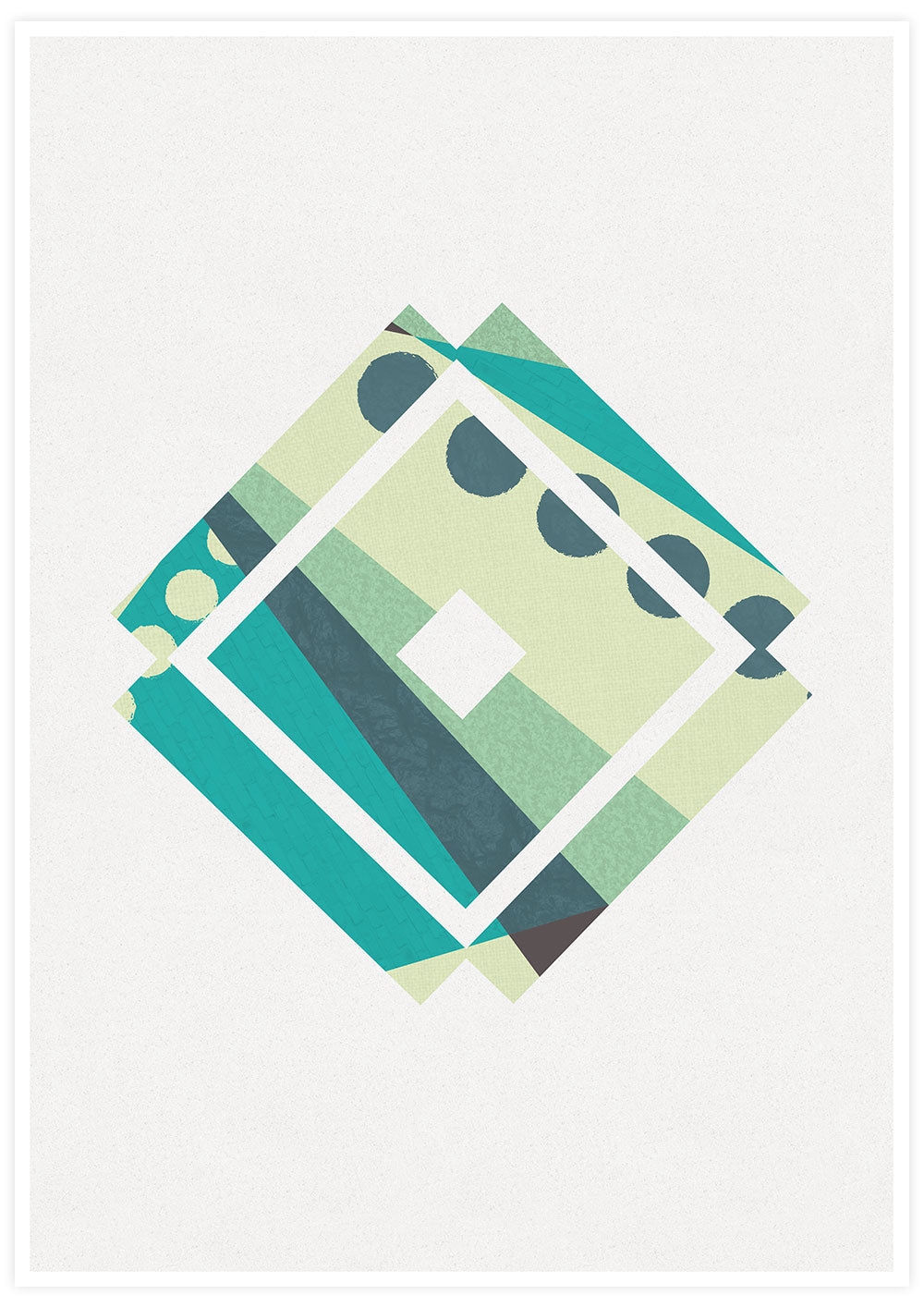 Geometric Poster Print Wall Art