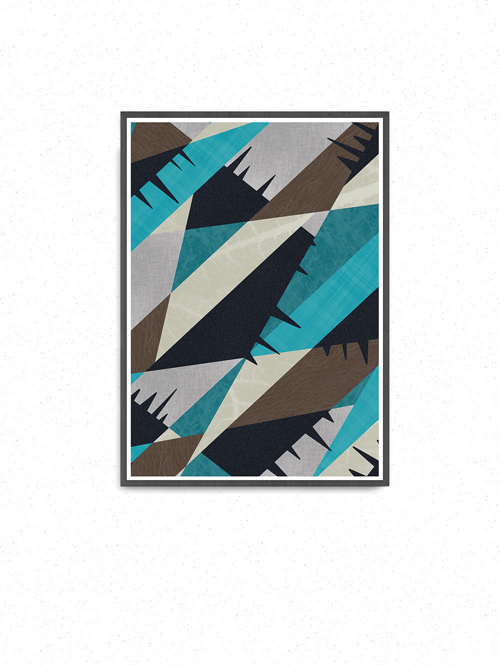 Invert Geometric Abstract Art Print