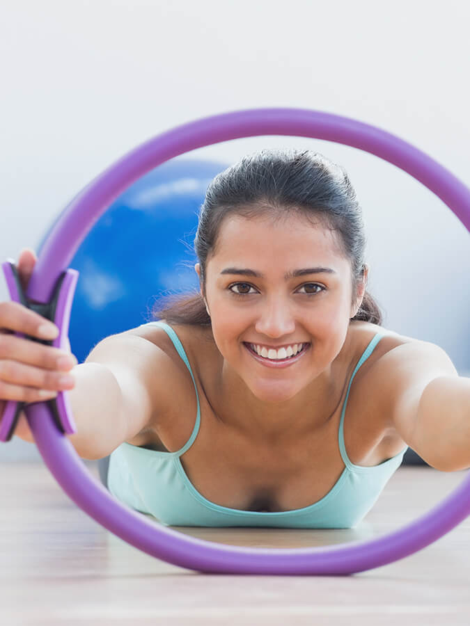 Double Handle Pilates Resistance Ring