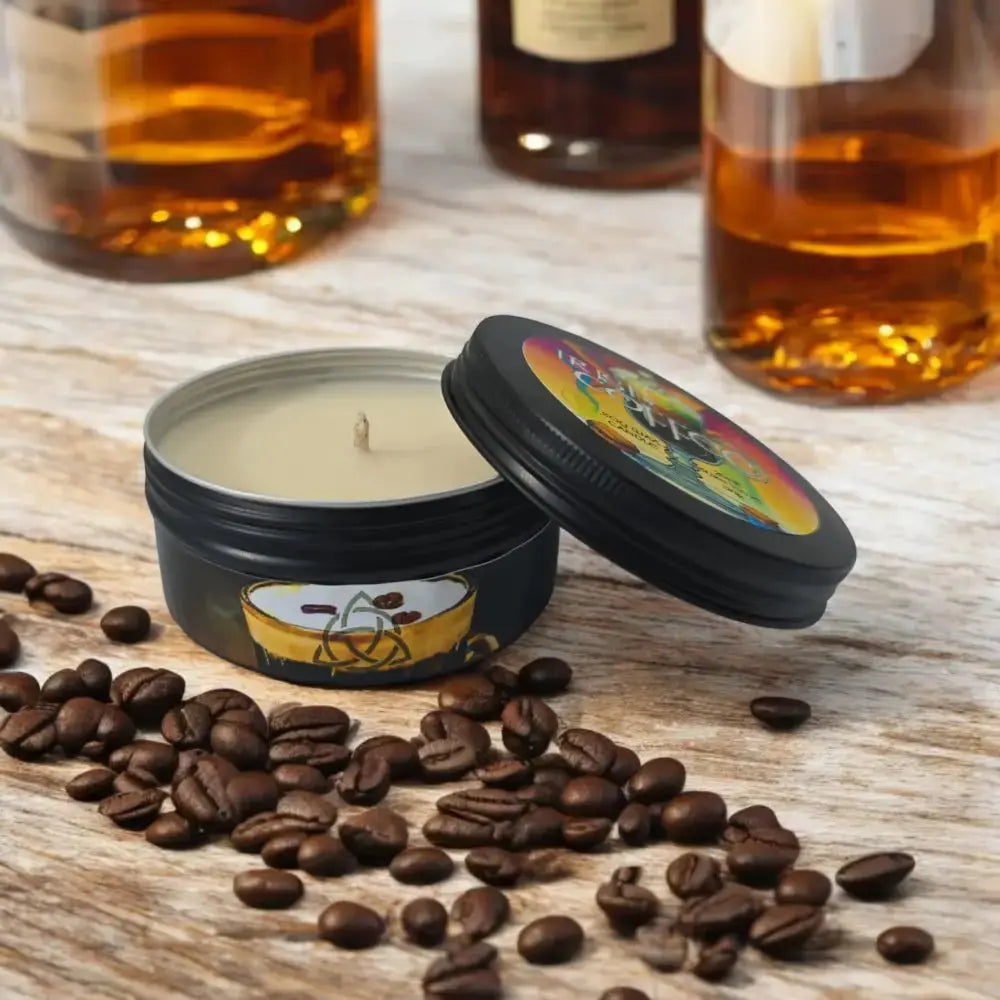 Irish Coffee Scented Candle Tin
