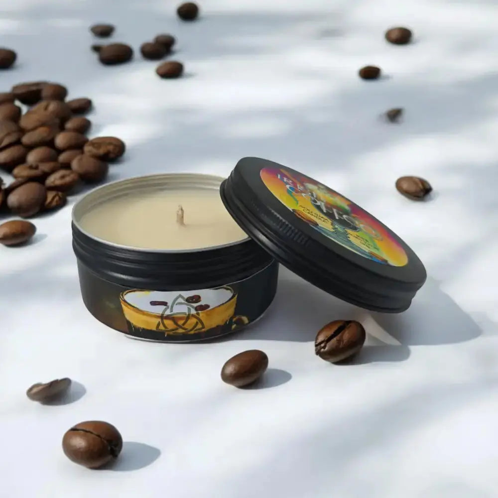 Irish Coffee Scented Candle Tin