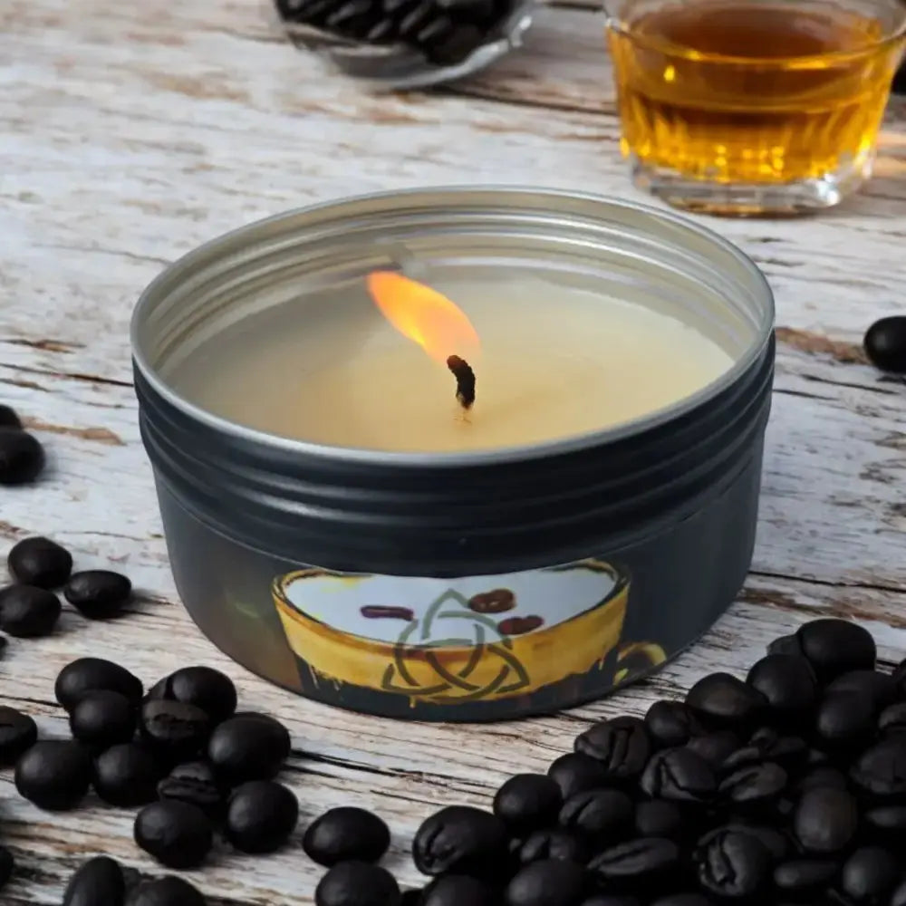 Irish Coffee Scented Candle Tin