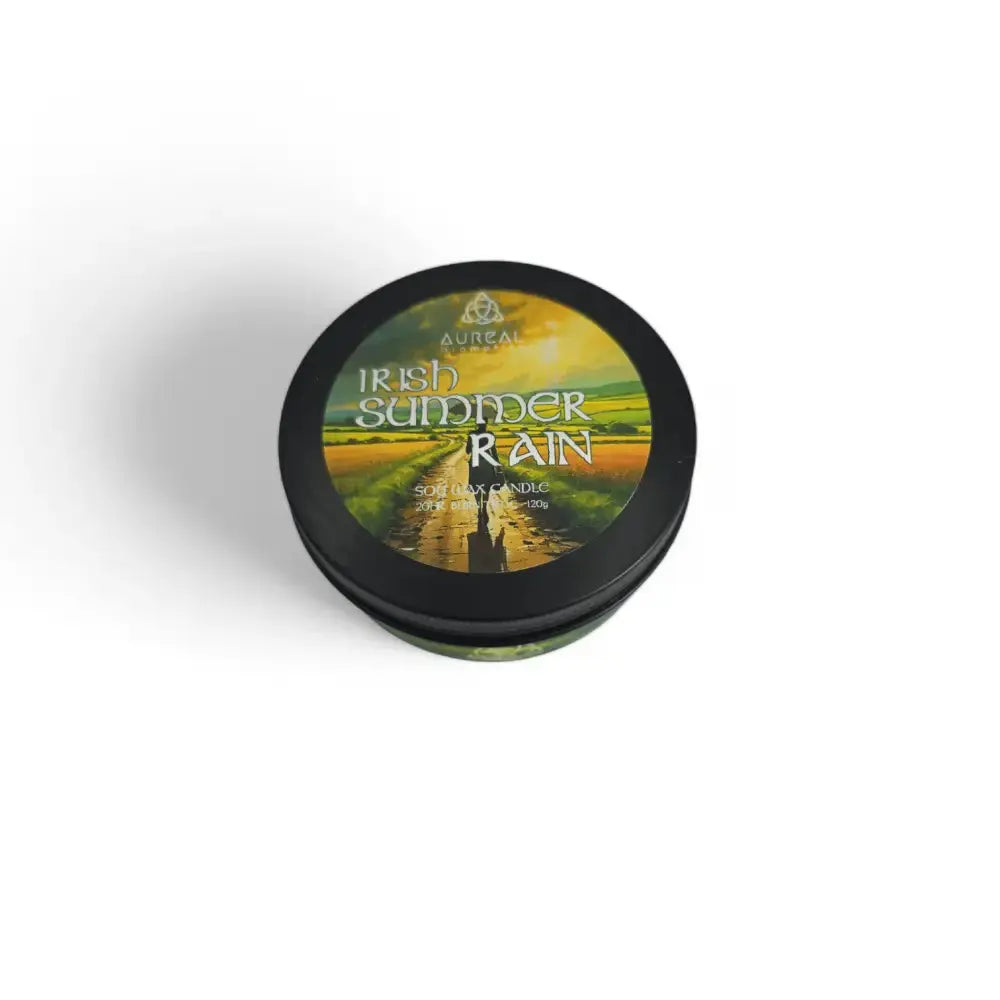 Irish Summer Rain Atmospheric Tin Candle