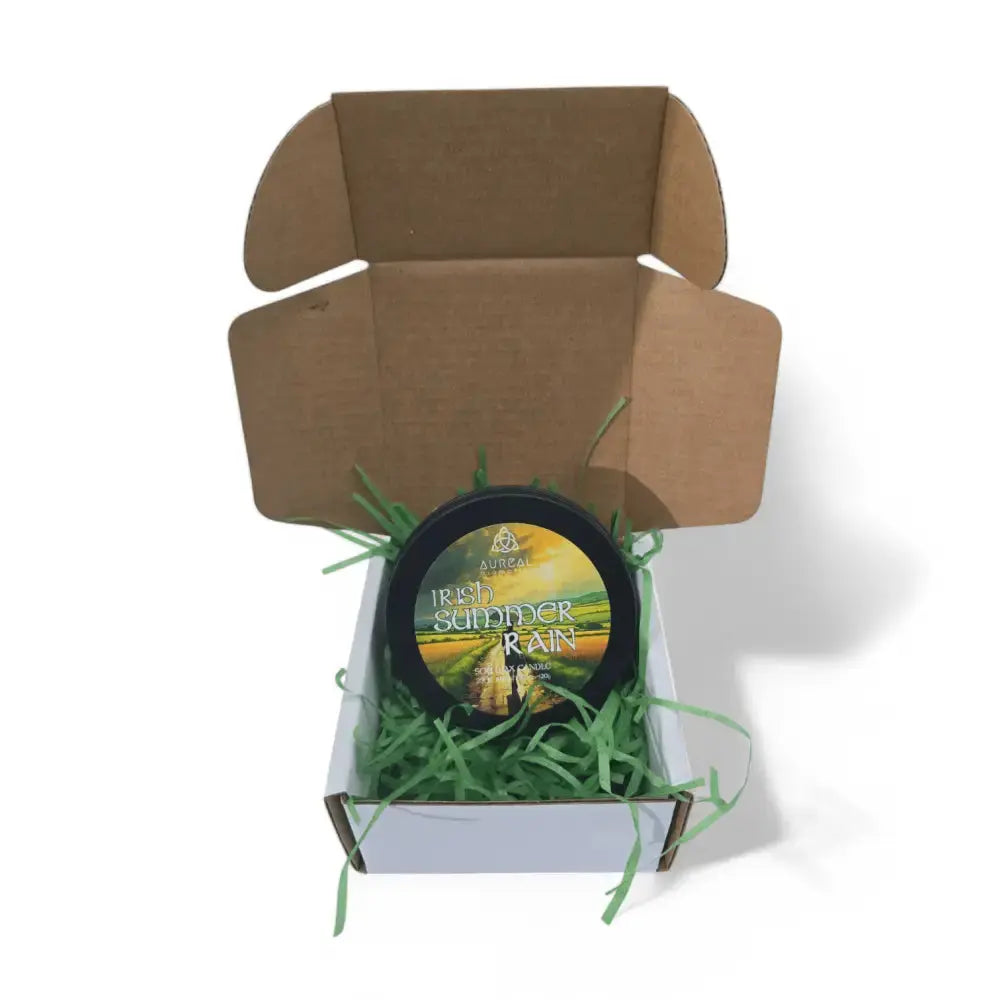 Irish Summer Rain Atmospheric Tin Candle