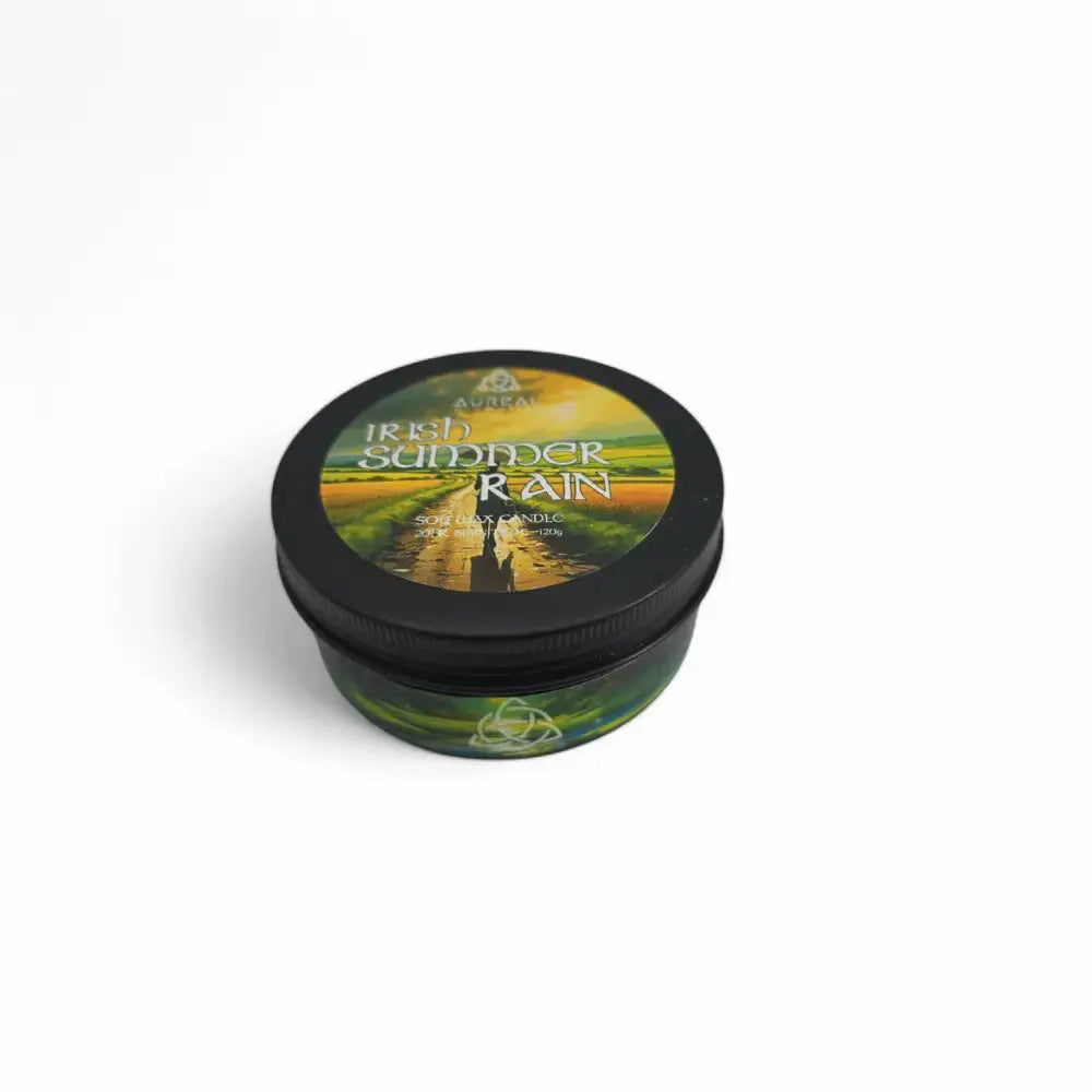 Irish Summer Rain Atmospheric Tin Candle