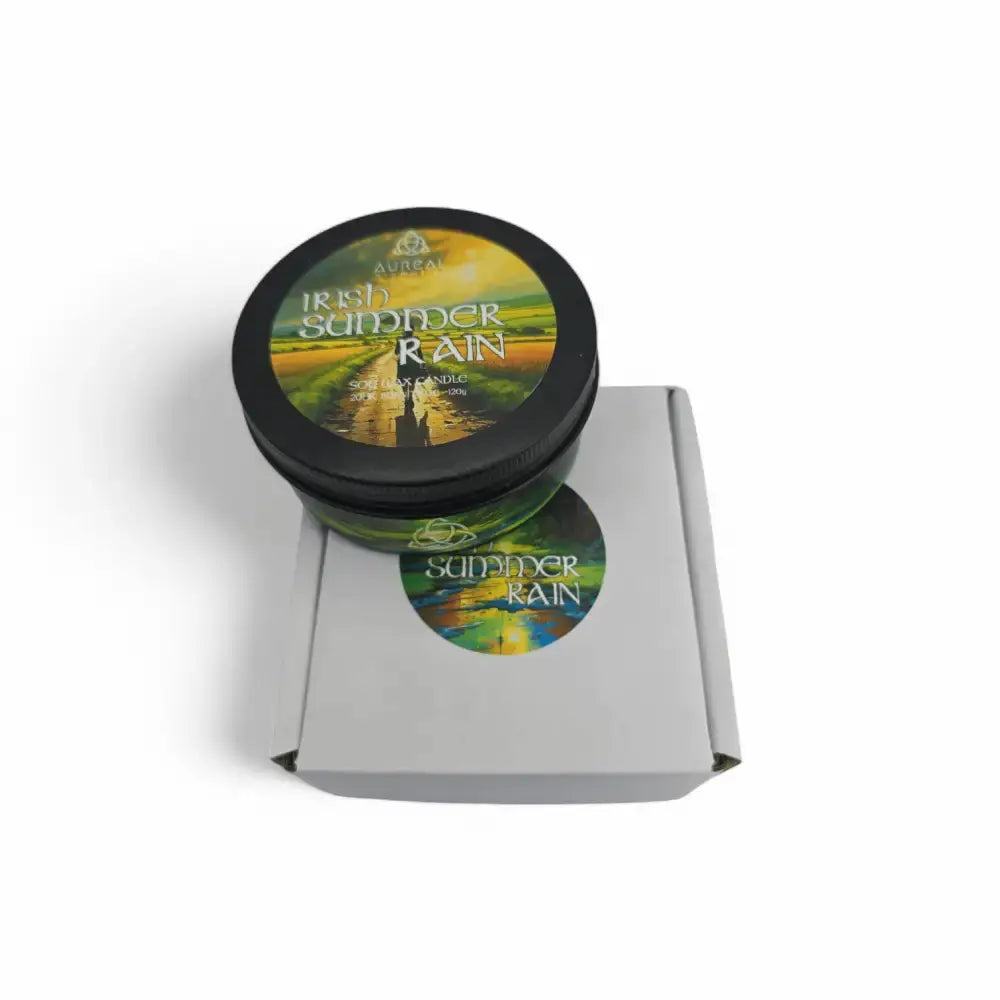 Irish Summer Rain Atmospheric Tin Candle