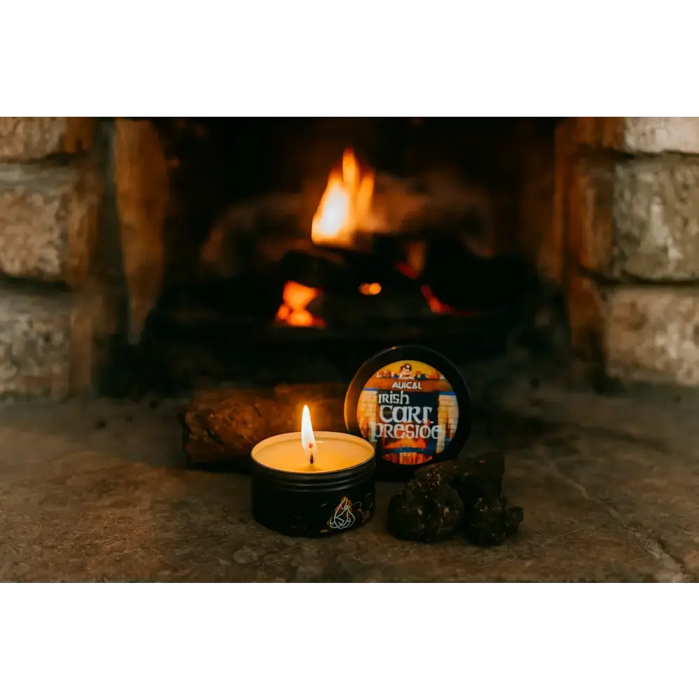 Irish Turf Fireside Luxury Tin Candle