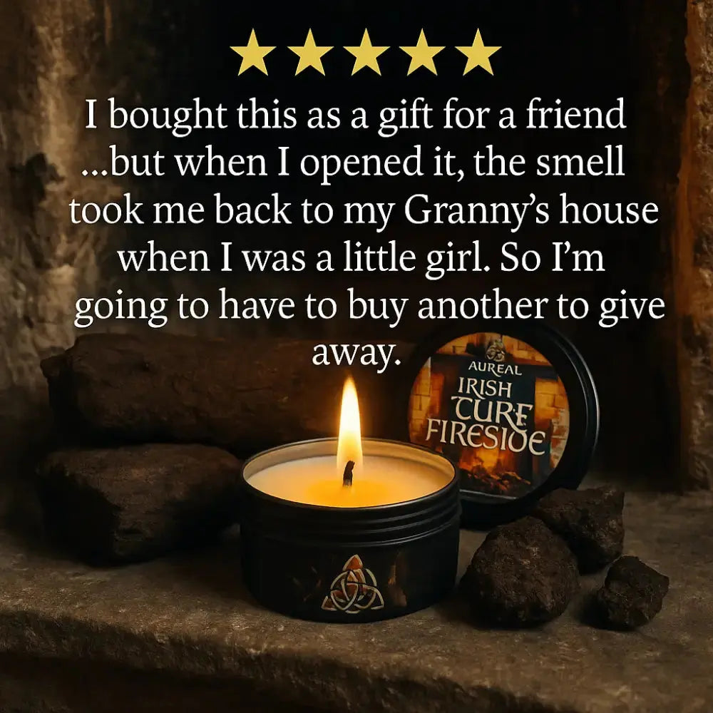 Irish Turf Fireside Luxury Tin Candle