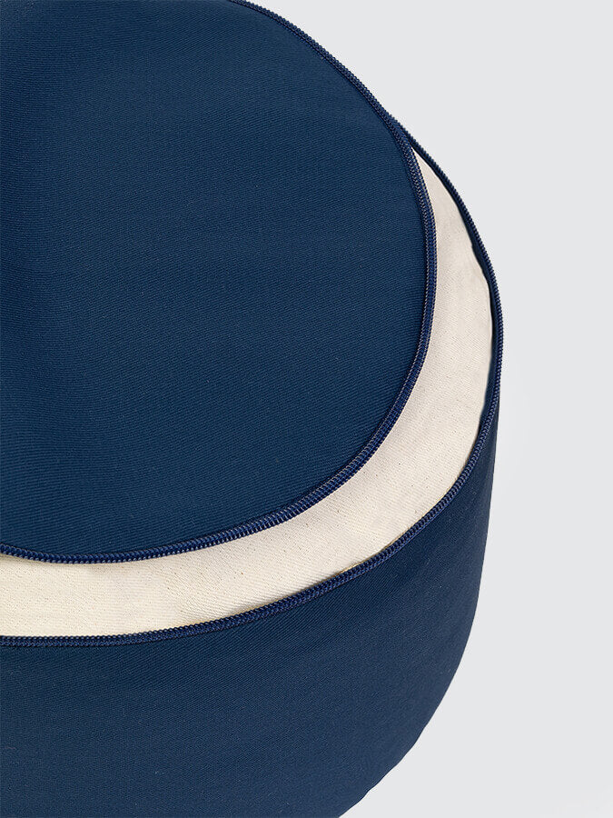 Large Organic Buckwheat Meditation Cushion