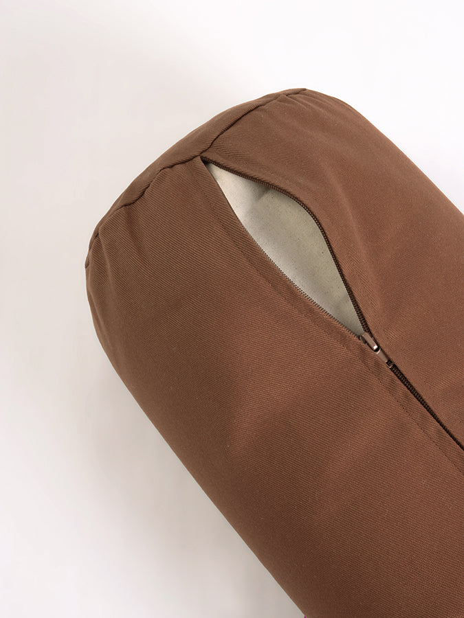 Organic Cotton Buckwheat Lotus Meditation Bolster Cushion