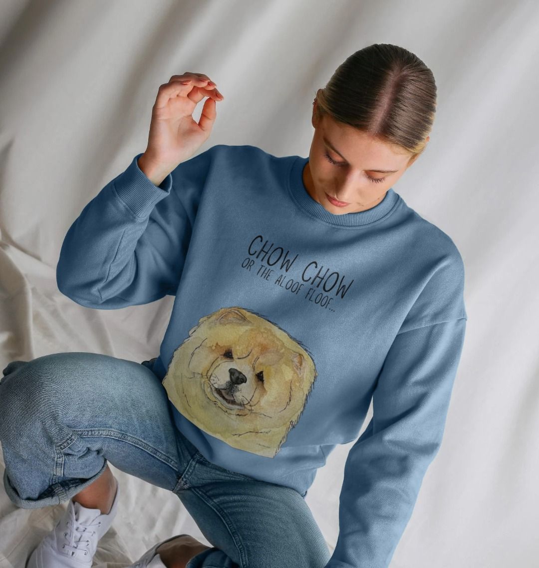 Big Chow Energy Oversized Sweatshirt in Fawn