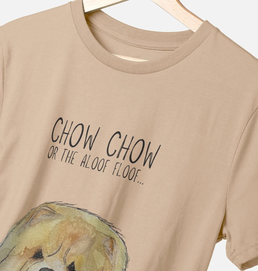 Fawn Chow Chow Aloof Floof Mens T-Shirt