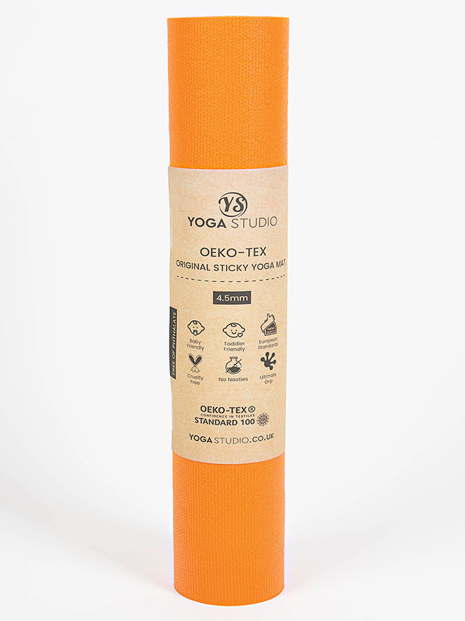 Long and Wide Yoga Mat 4.5mm Non-Slip Cushioned