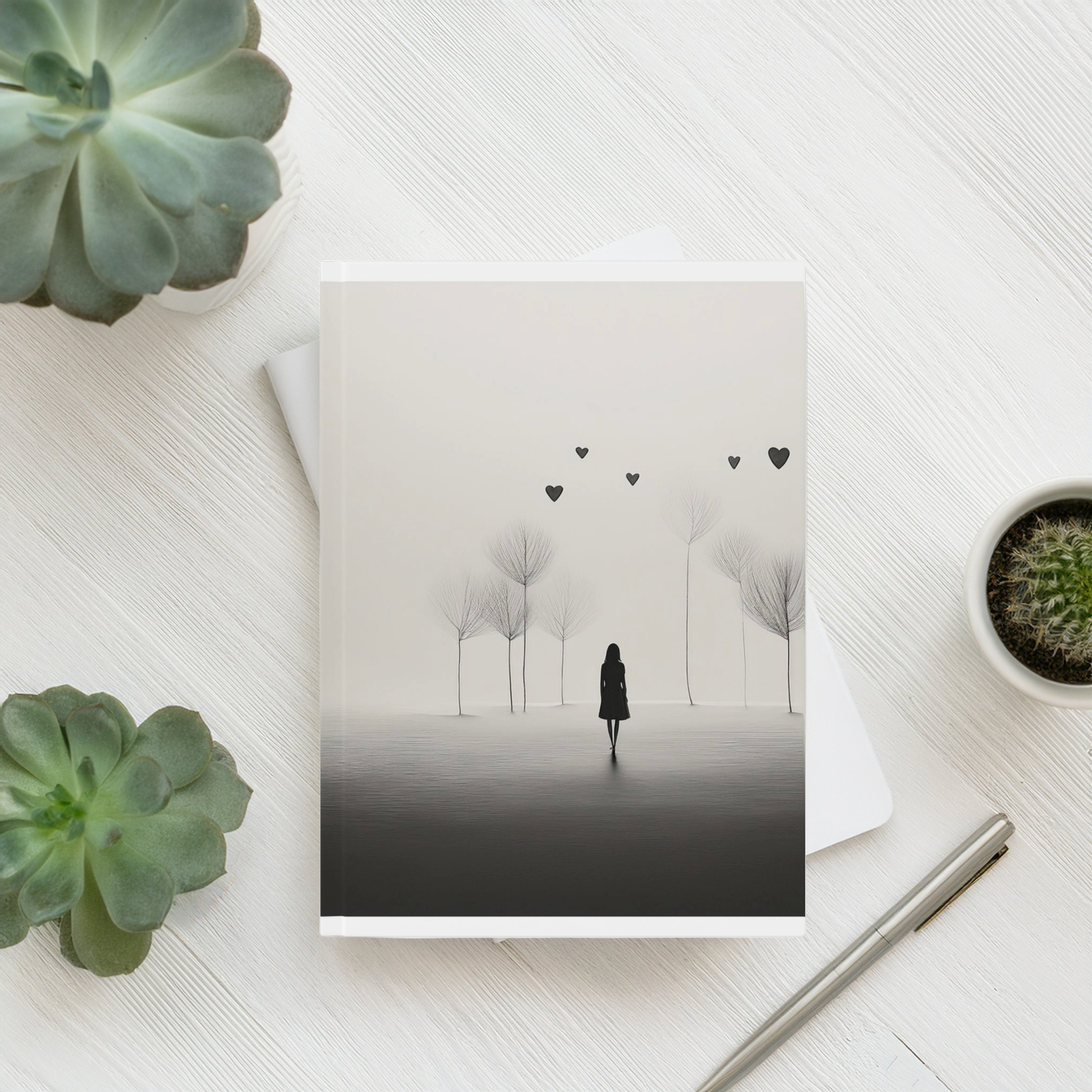 A5 Hardcover Journal with Minimalist Design
