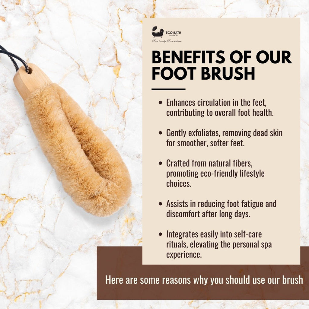 Natural Sisal Spa Brush for Dry Brushing