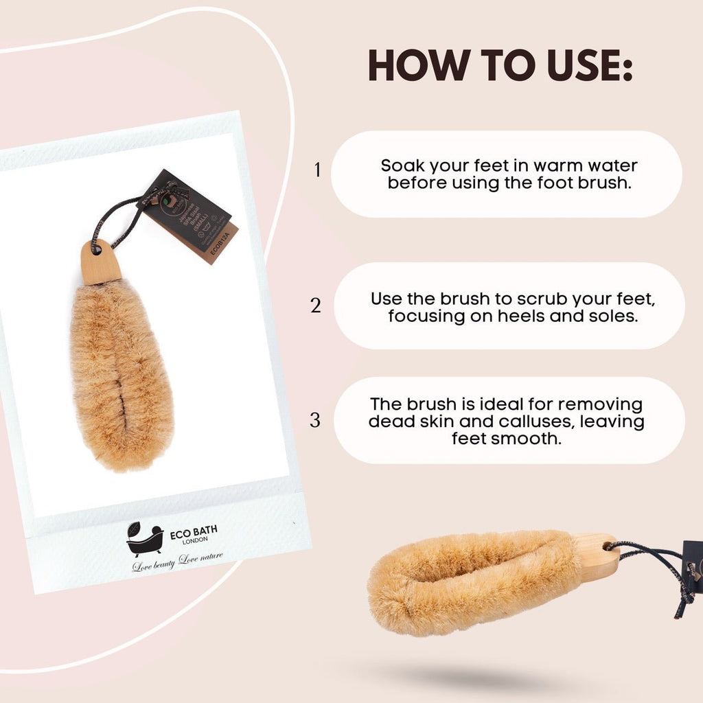 Natural Sisal Spa Brush for Dry Brushing