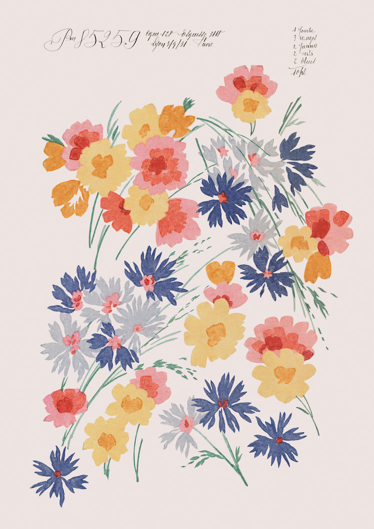 Joy Vintage Archive Poster Print