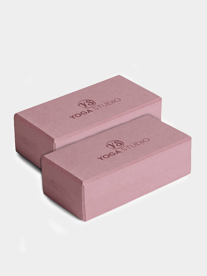 EVA Yoga Brick Twin Pack