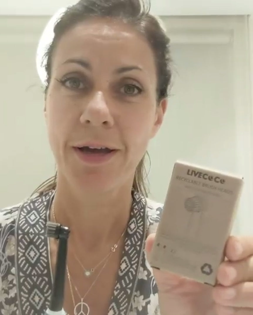 Recyclable Brush Heads-Oral-B/Braun* Compatible - 6 Brush Heads