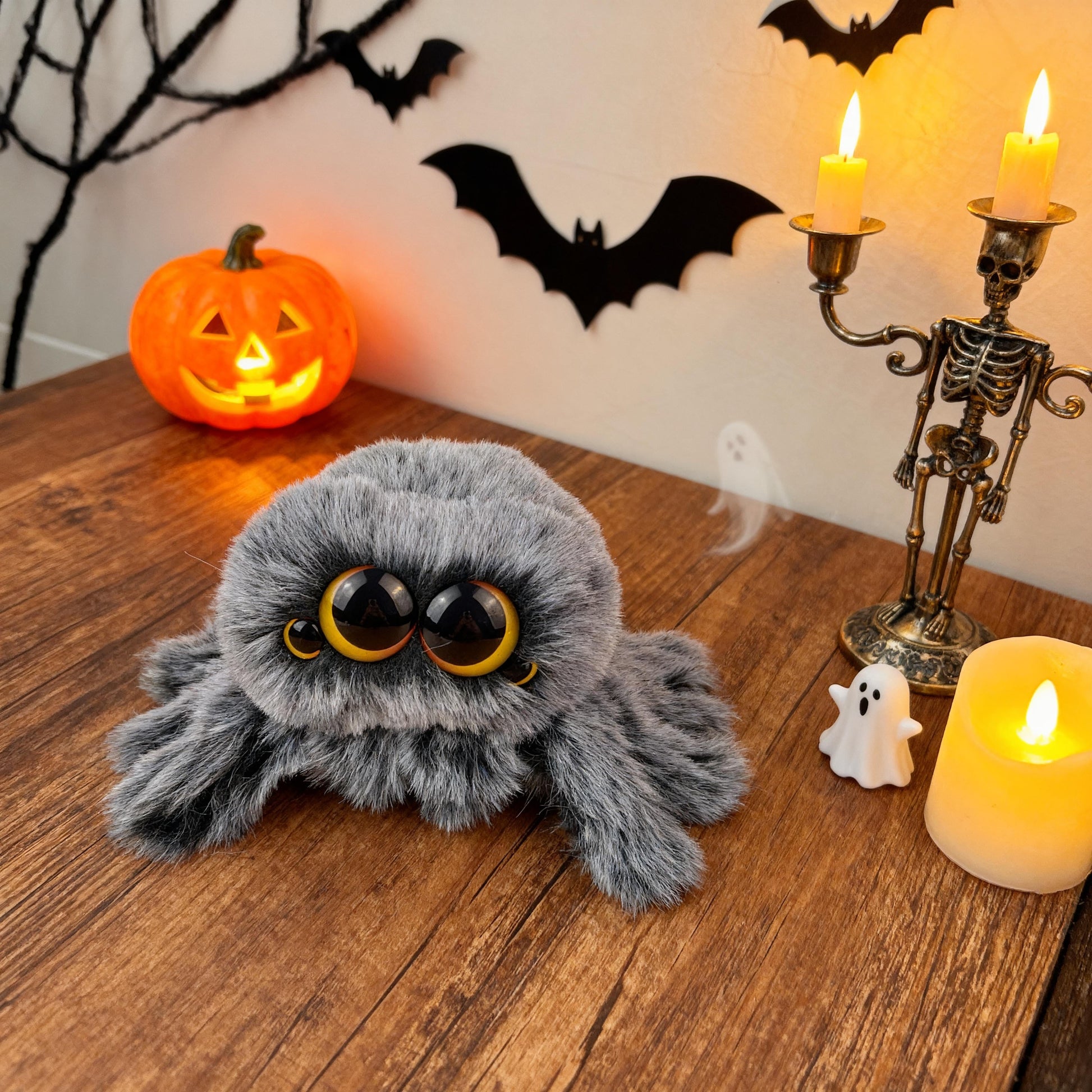 Snowball Spider Plush Toy