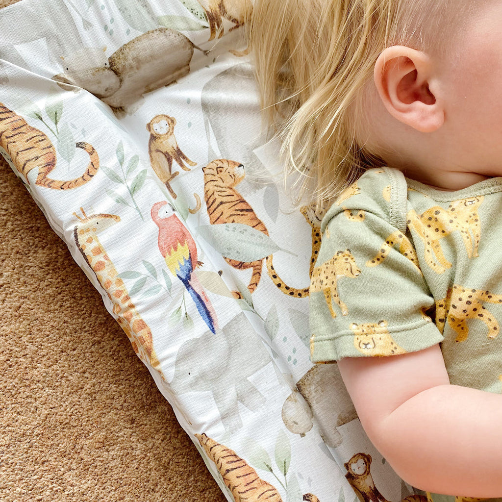 Standard Changing Mat - Jungle Animals Print