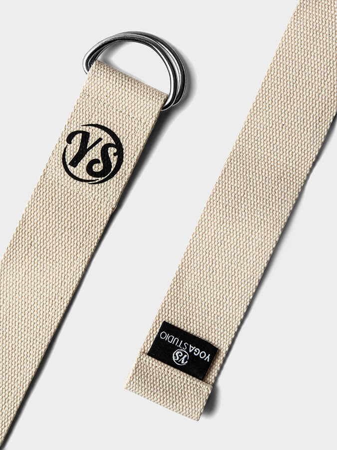 Organic Cotton D-Ring Yoga Belt Strap 2.5m