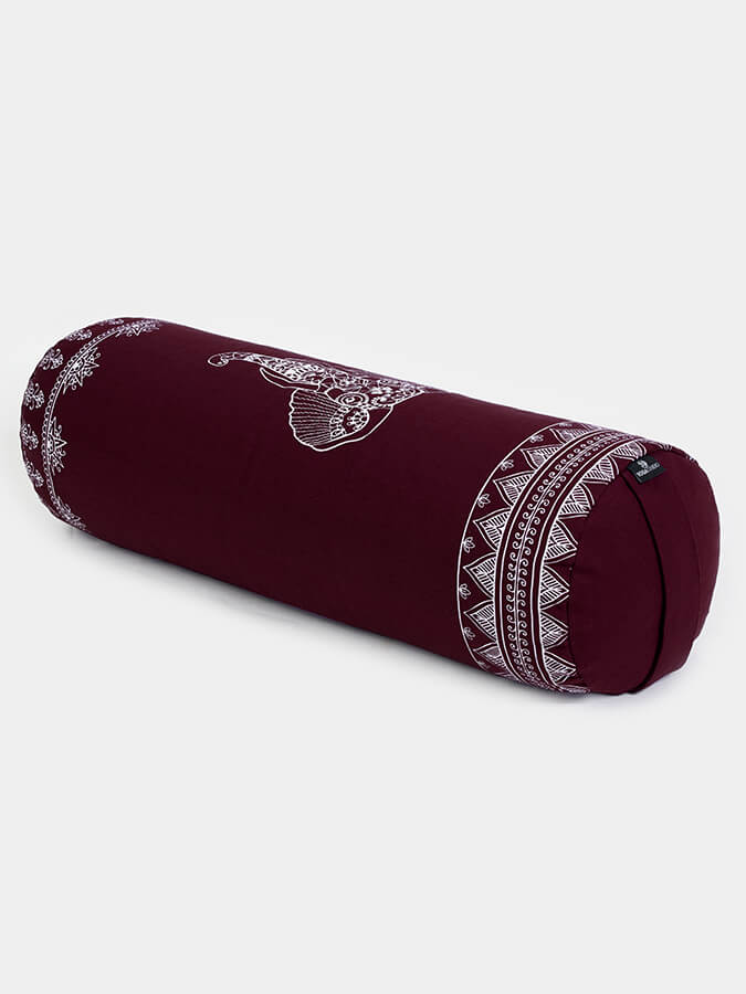 Organic Buckwheat Round Meditation Bolster Cushion