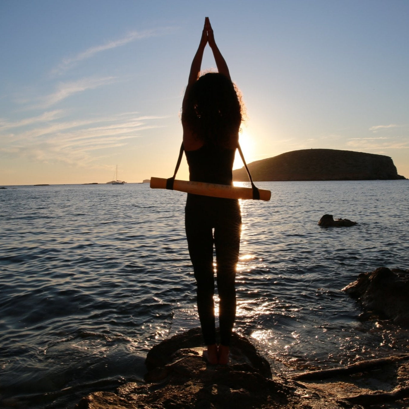 Yellow Travel Sport Mat