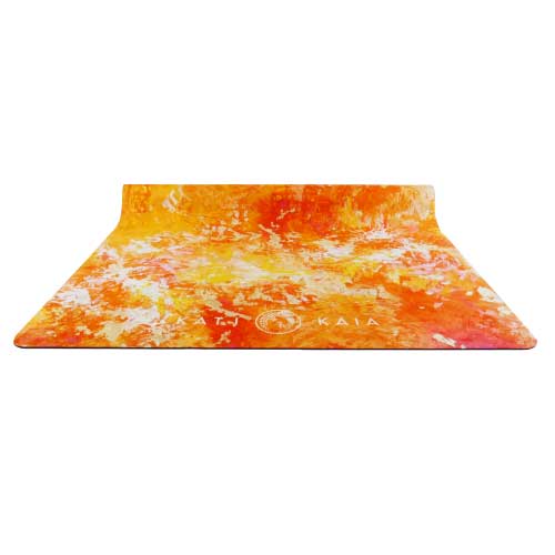 Orange Travel Yoga Mat