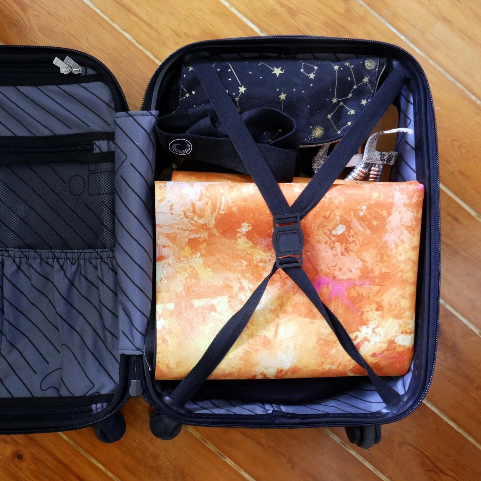 Orange Travel Yoga Mat