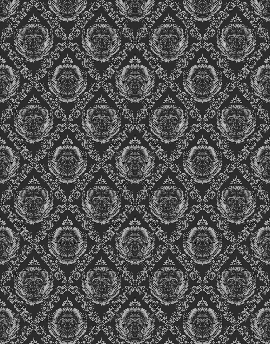 Baroque Monkey Wallpaper