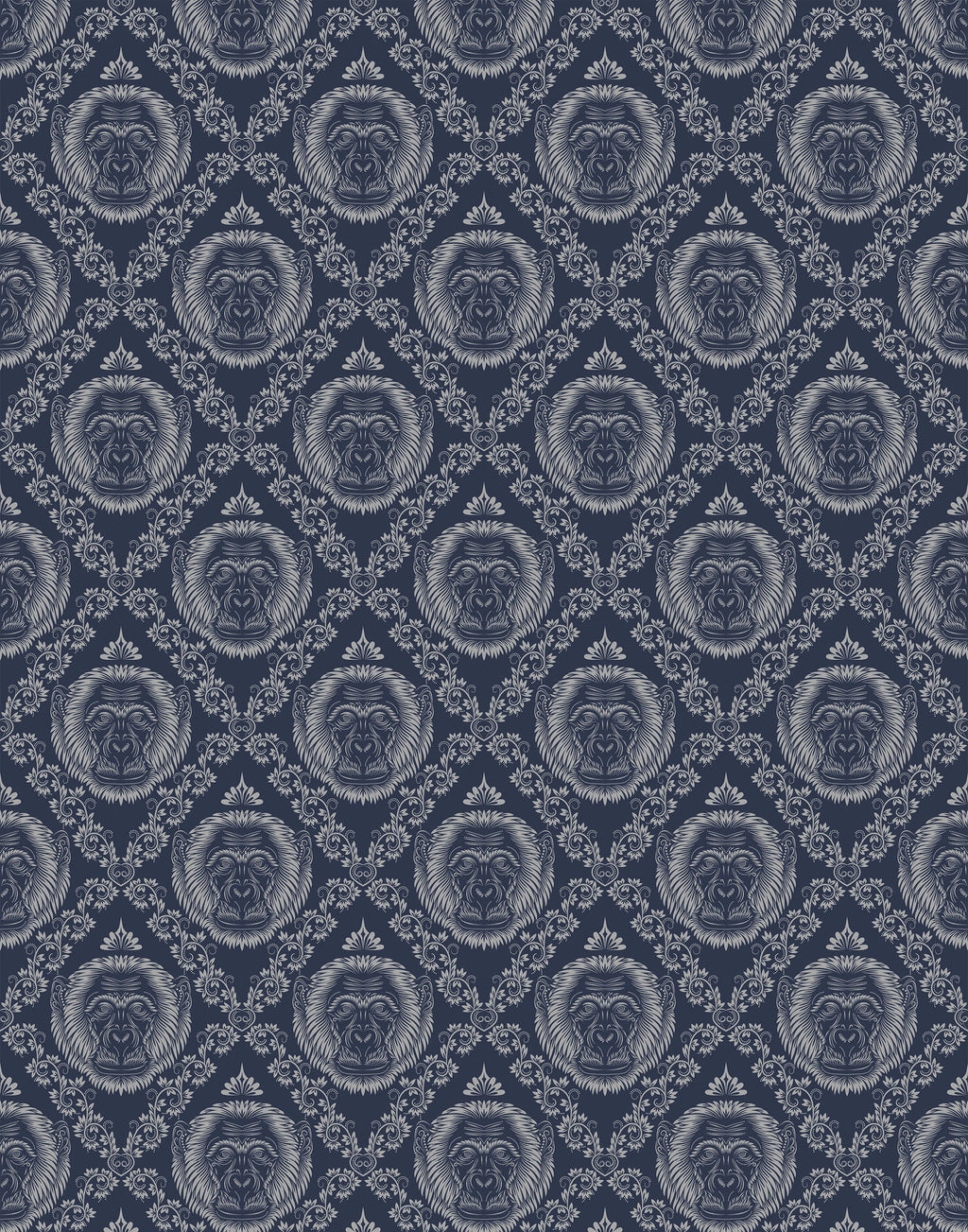 Baroque Monkey Wallpaper