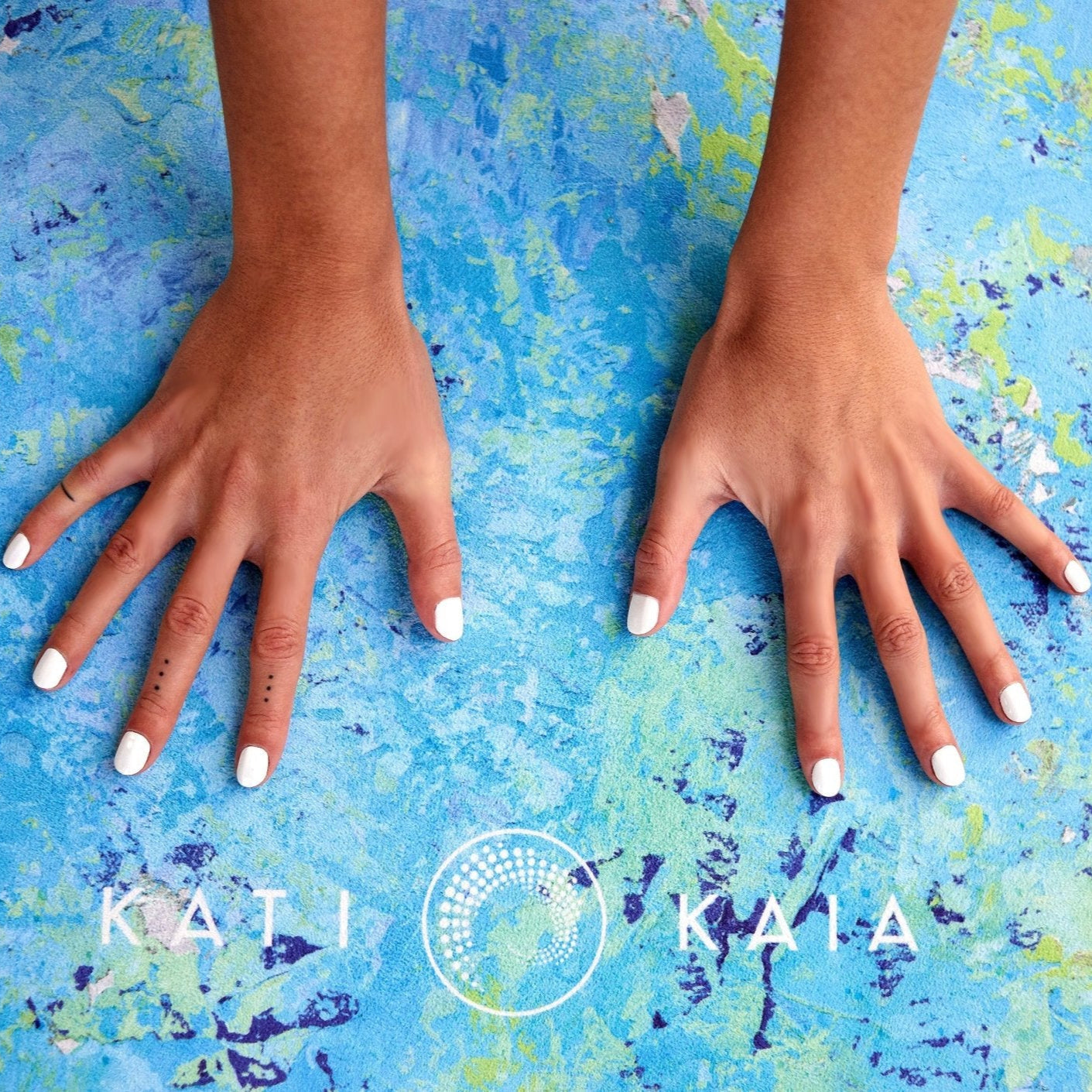 Thalassa Blue Travel Yoga Mat