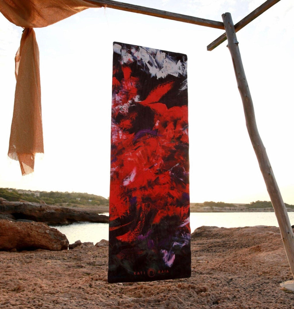 Prometheus Red Travel Yoga Mat