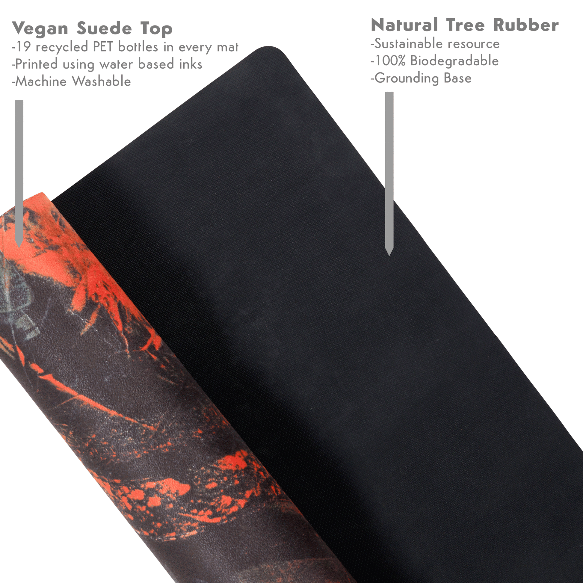 Prometheus Red Travel Yoga Mat
