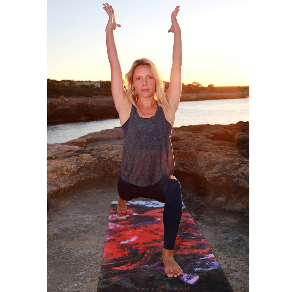 Prometheus Red Travel Yoga Mat