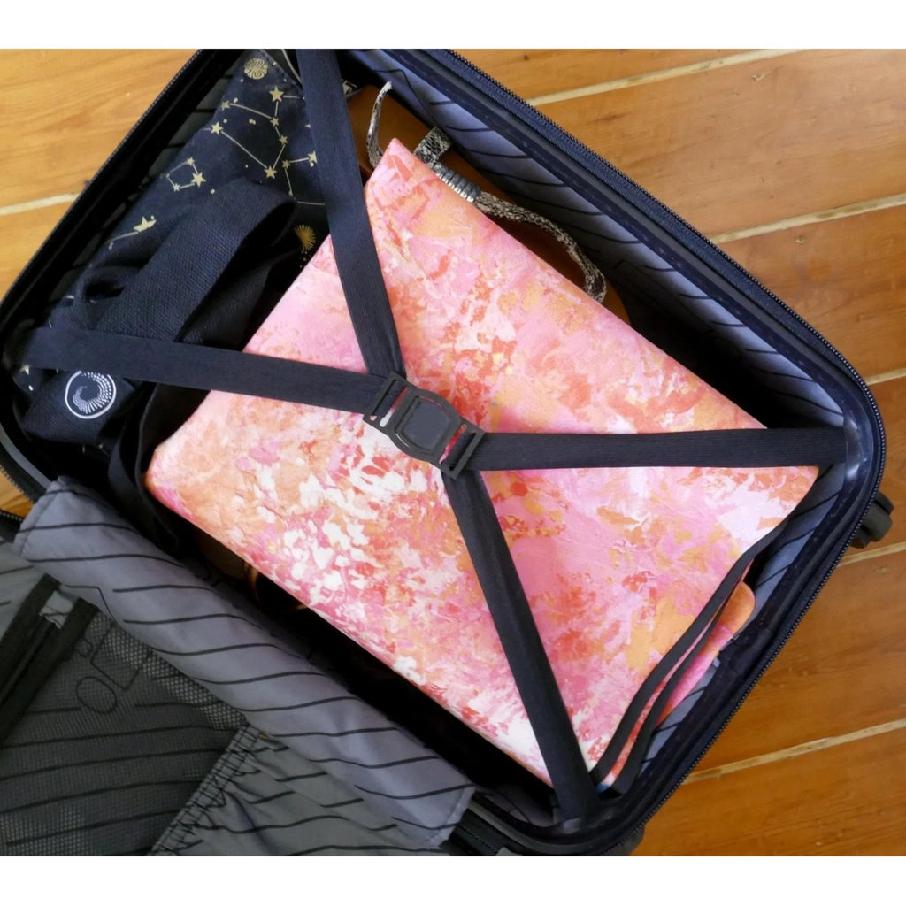 Pink Artistry Travel Yoga Mat