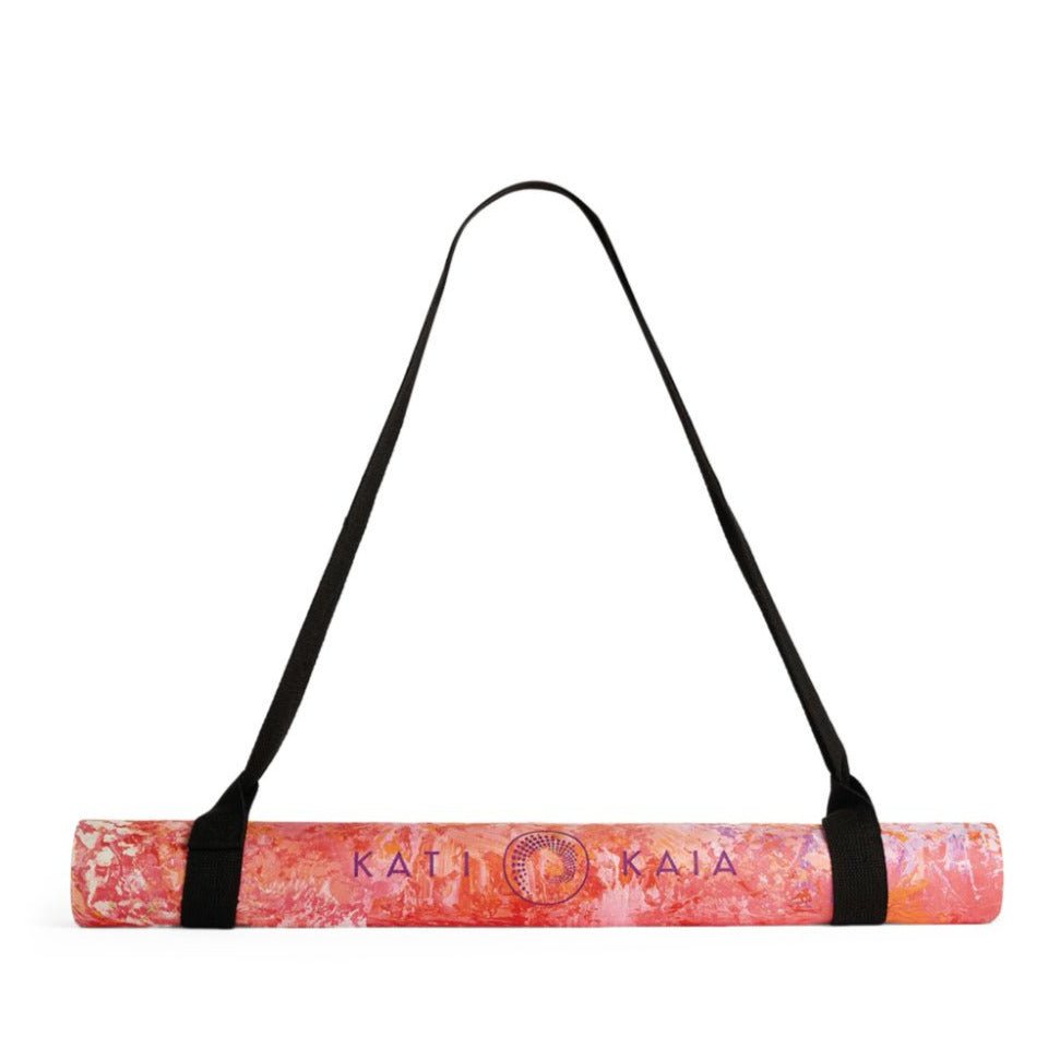 Pink Artistry Travel Yoga Mat