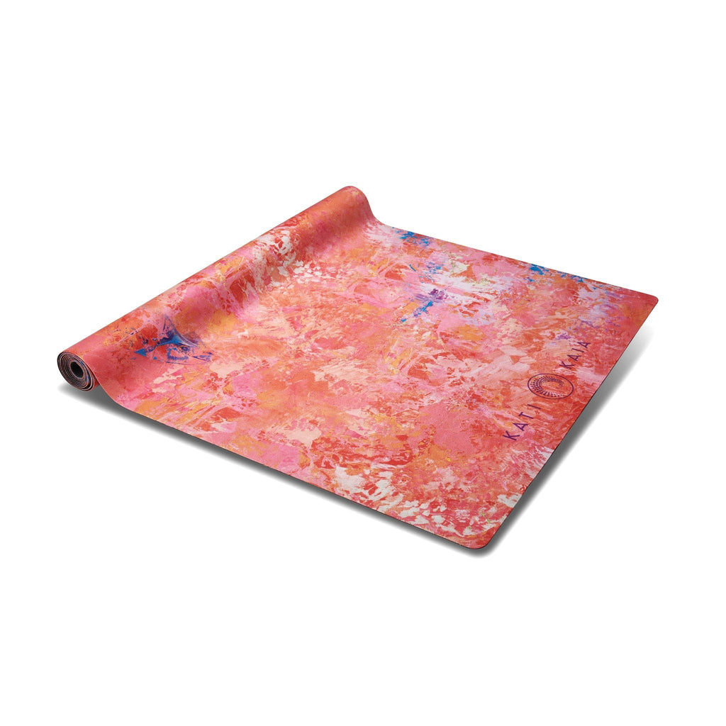 Pink Artistry Travel Yoga Mat