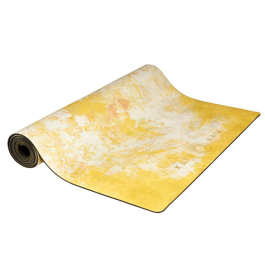 Yellow Artist Yoga Mat