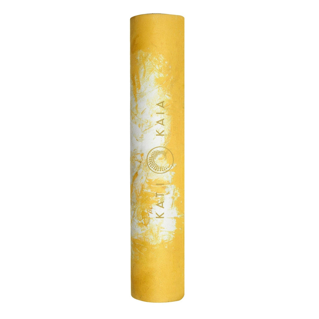 Yellow Artist Yoga Mat