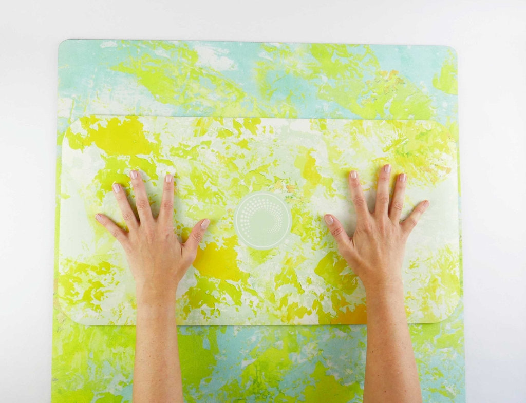 Nephele Yoga Pad with Cotton Carry Strap