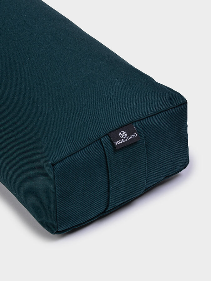 Small Rectangular Buckwheat Bolster for Yoga and Meditation