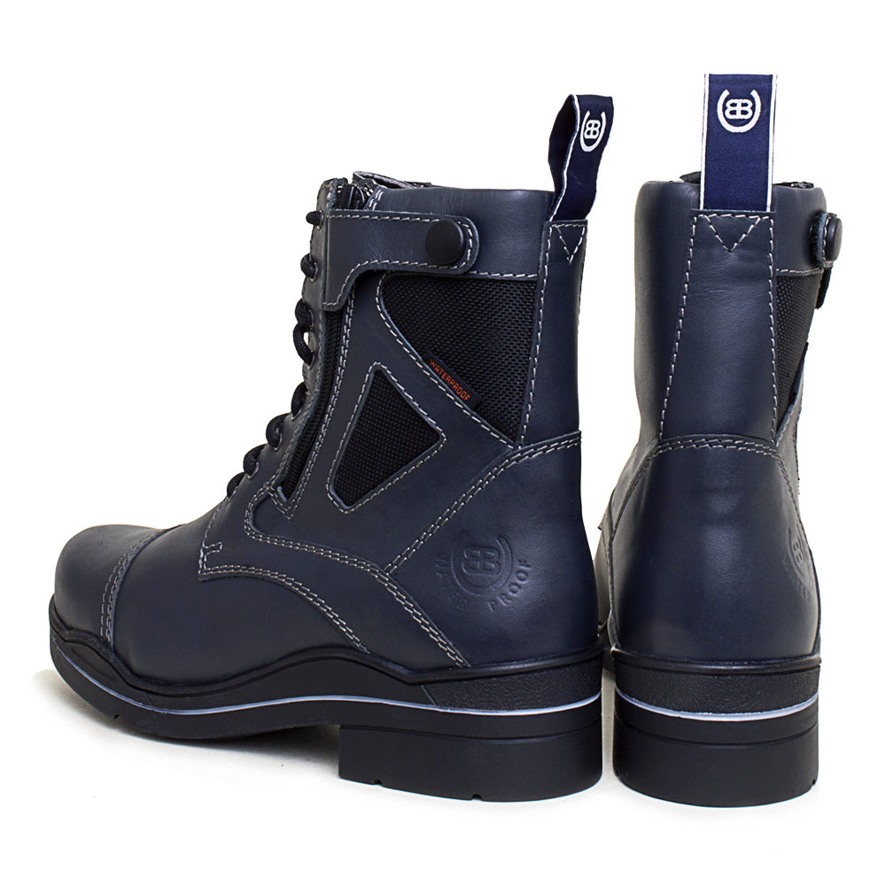 Storm Waterproof Jodhpur Boots in Polished Navy