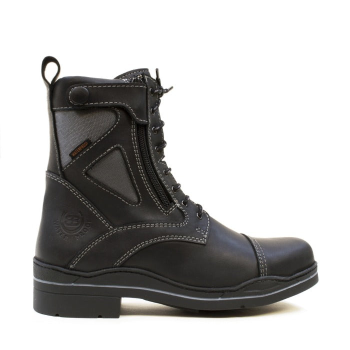 Kentucky Storm Waterproof Jodhpur Boots in Black