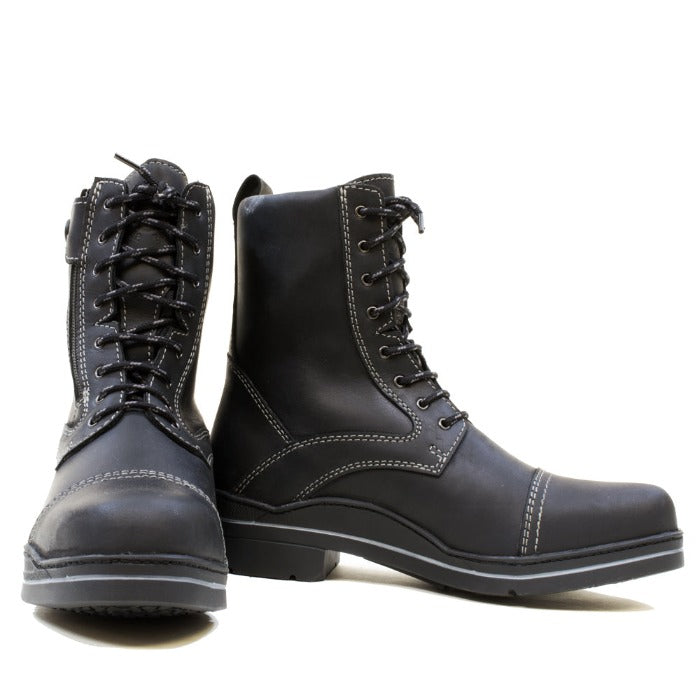 Kentucky Storm Waterproof Jodhpur Boots in Black