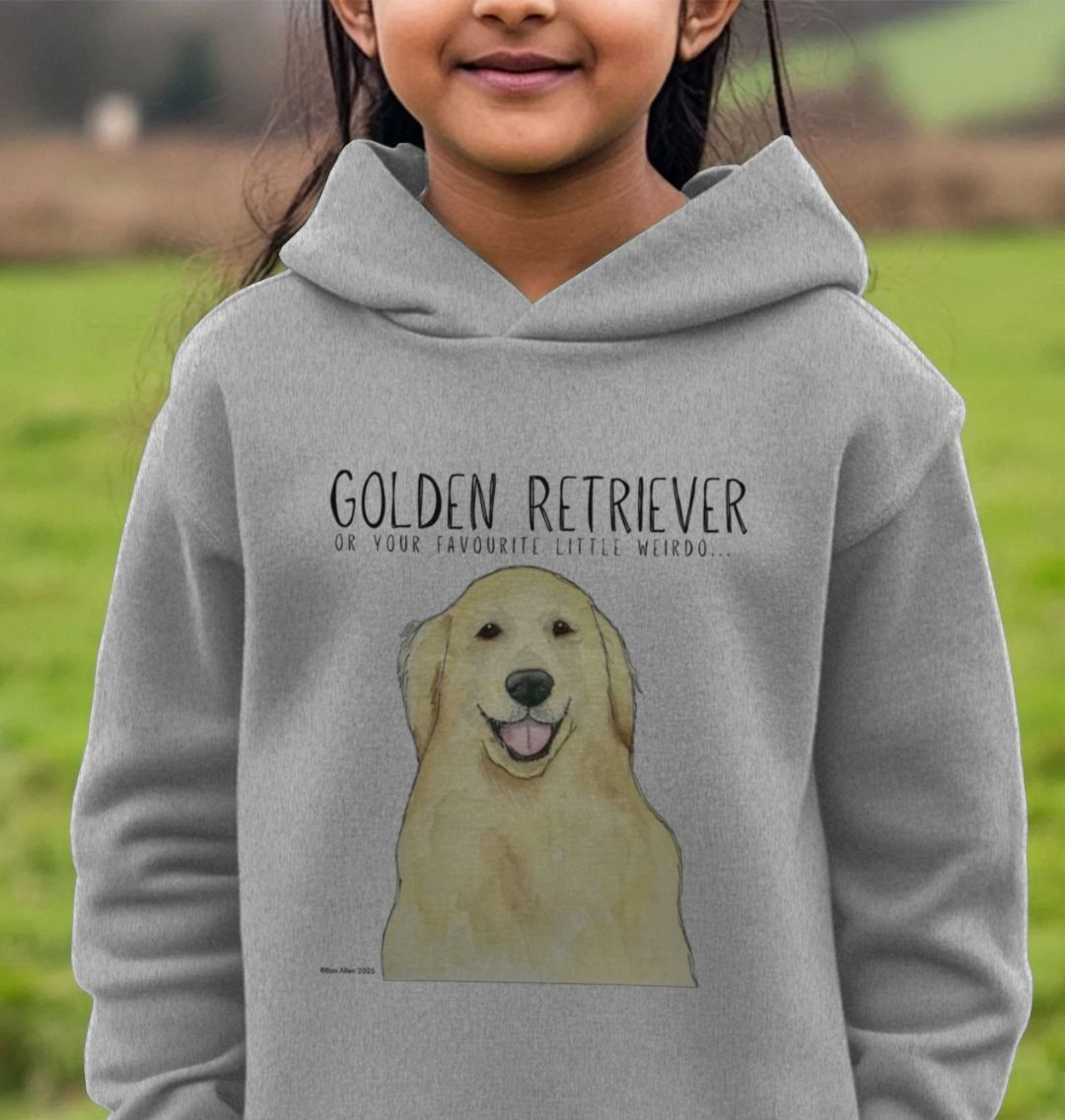 Golden Retriever Kids Hoodie