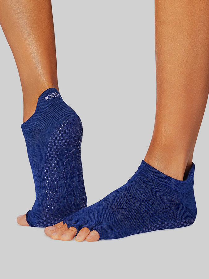 Low Rise Half Toe Yoga Grip Socks for Women